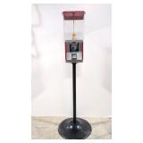 Vintage Northwestern Gumball machine on stand