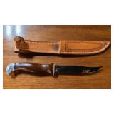 Vintage Cutco 89 Hunting knife with sheath