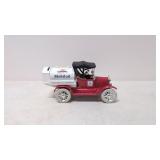 1918 Ford Model T Mobiloil delivery truck bank