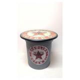 Texaco Gasoline Barrel side table