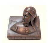 Vintage Dante Art Nouveau bookend