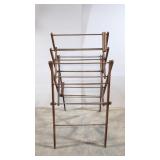 Primitive wood drying rack