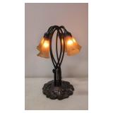 Tulip Table Lamp with Lily Pad Base