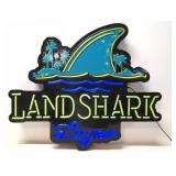 Landshark Lager lighted sign
