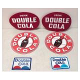 6 Vintage Double Cola Items