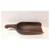 Early Antique wood grain scoop