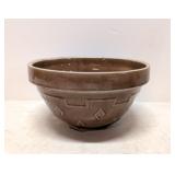 Vintage Stoneware pottery mixing bowl