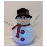 18' Spun Acrylic lighted snowman