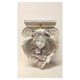 15' Angel Wall plaque / shelf / planter