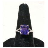 D'Joy Amethyst and .925 Ring
