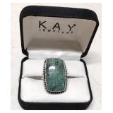 .925 and Turquoise Ring