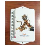 Porcelain Enamel Esso Celsius Thermometer