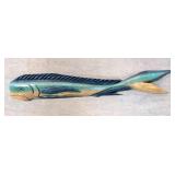 Norris Hall Studios carved wood fish