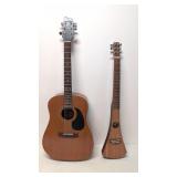 Martin Backpacker & Samick 6 string acoustic guitr