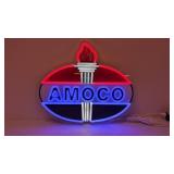 Amoco Acrylic and LED Neon sign