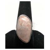.925 and sunstone ring