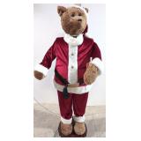 5 ft. Karoke Animated Santa Bear