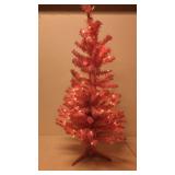 Pre lit pink Christmas Tree