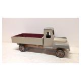 Rare Custom Built wood dump truck pull toy