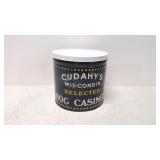 Vintage Cudahys Wisconsin hot Casings Tin