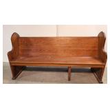 6 ft. Pine Deacon's Bench