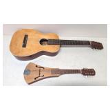 Martin Back Packer & Harmony custom built guitars