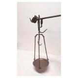 Antique Cast Iron hanging Weight balance scales