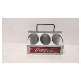 Vintage Coca cola Aluminum 6 pk carrier