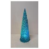 21' Acrylic cone shaped illuminated Christmas Tree