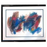 Signed B. Singletary Abstract painting