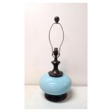Vintage Turquoise Ceramic Table lamp