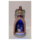 Jim Shore lighted Angel Diorama nativity Angel