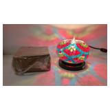 Multicolor Mosaic Salt Lamp w/ box of salt