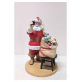 1987 Royal Orleans Coca Cola Santa figure