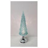 15' pre lit turquoise Christmas Tree