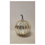 Pre Lit Glass pumpkin - battery operated