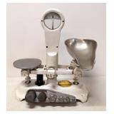 VIntage 1940s Detecto Gram 3 lb. scales