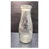 Vintage Southern Food Chickamauga, Ga. Milk Bottle