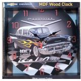 1957 Chevrolet Belair wood wall Clock