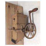 Antique Wall Mount Vegetable Grinder