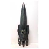 Hand Carved AFrican Tribal Mask