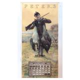 Peters Cartridges Advertising Calendar