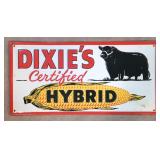 Dixie's Certified Hybrid Corn Advertising Sign