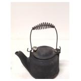 Vintage Small Wagner Cast Iron Kettle