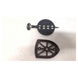 Griswold Stove Damper & Iron Trivet