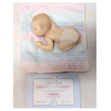 Lee Middleton Porcelain Baby 'Snuggle Bug'