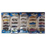 5 Hot Wheels packs of 5 cars