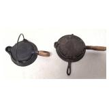 Griswold and Wagner Salesman Sample Waffle irons