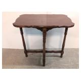 Vintage Mahogany Radio Table