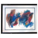 Signed Abstract painting